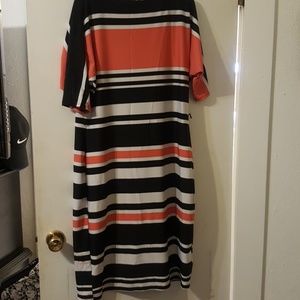 Women's polyester/spandex dress.